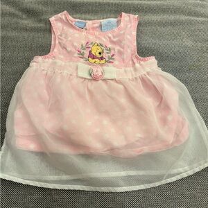 Vintage Disney Winnie the Pooh floral dress size 12 months